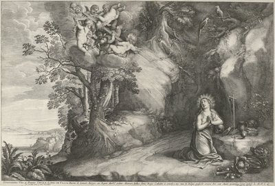 Maria Magdalena Boetawardille tekijältä Wenceslaus Hollar
