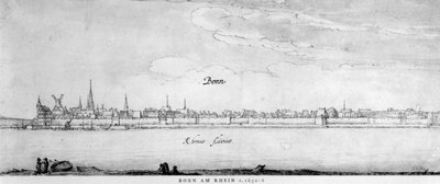 Bonn, n. 1630-1636 tekijältä Wenceslaus Hollar
