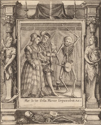 Morsiuspari, 1651. tekijältä Wenceslaus Hollar