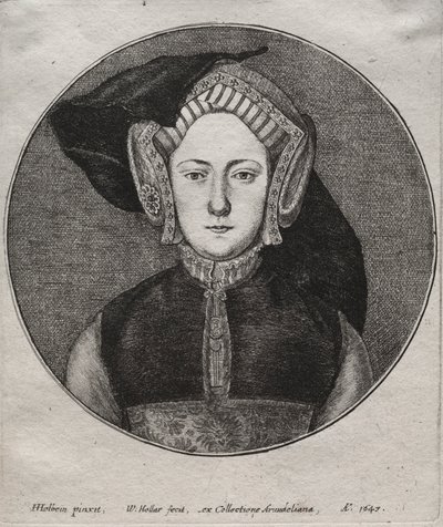 Katariina Aragonilainen, 1647. tekijältä Wenceslaus Hollar