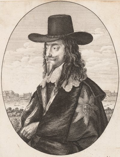 Kaarle I, 1649, 1649. tekijältä Wenceslaus Hollar