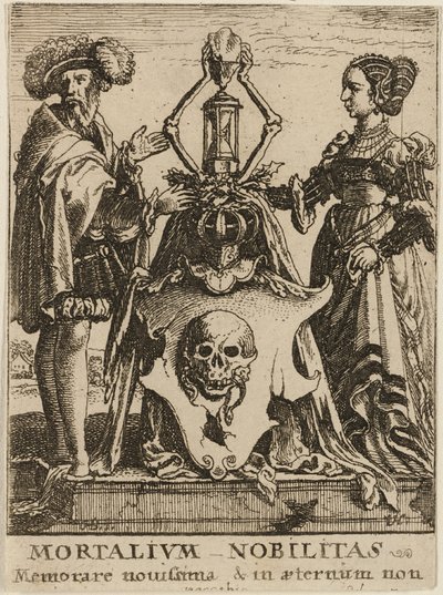 Kuoleman vaakuna tekijältä Wenceslaus Hollar