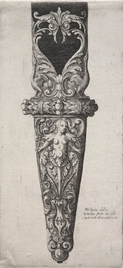Design Dagger Sheathille. tekijältä Wenceslaus Hollar