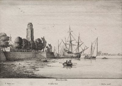 Dordrecht tekijältä Wenceslaus Hollar