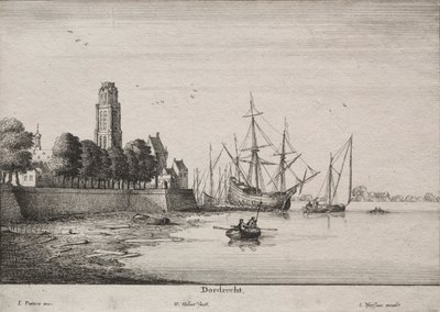 Dordrecht. tekijältä Wenceslaus Hollar