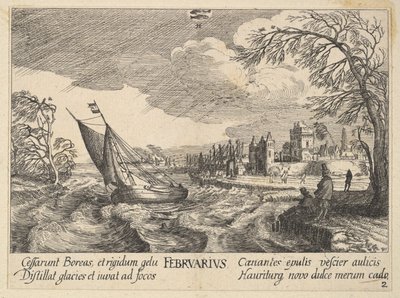 helmikuuta 1628-29. tekijältä Wenceslaus Hollar