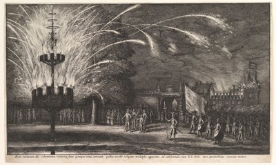 Ilotulitus Hemissemissä tekijältä Wenceslaus Hollar
