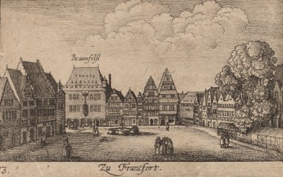 Frankfurt, 1635. tekijältä Wenceslaus Hollar