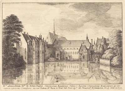 Groenendaelin luostari tekijältä Wenceslaus Hollar
