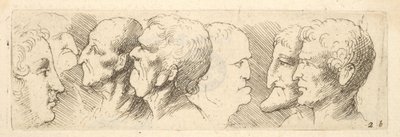 Pääopinnot, 1625-77 tekijältä Wenceslaus Hollar
