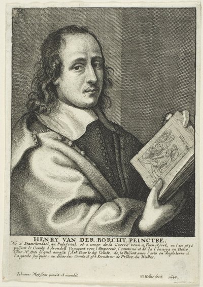 Hendrik van der Borcht nuorempi tekijältä Wenceslaus Hollar