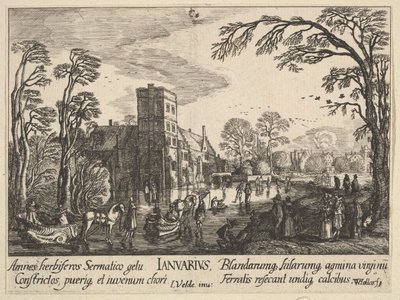tammikuuta 1628-29. tekijältä Wenceslaus Hollar