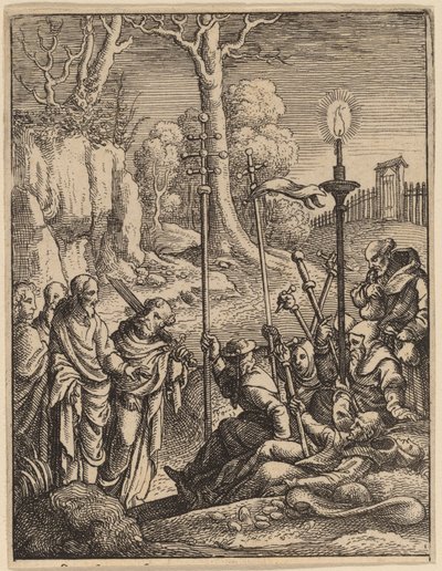 Jeesus kohtaa vastustajansa tekijältä Wenceslaus Hollar