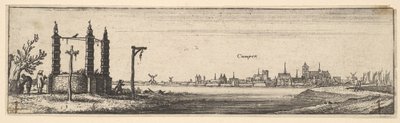 Kampen, 1642-44. tekijältä Wenceslaus Hollar