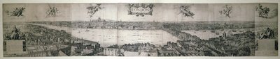 Lontoo, 1647 (kuparilevy) tekijältä Wenceslaus Hollar