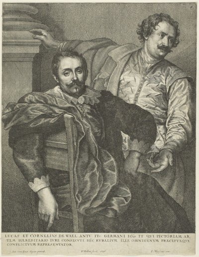 Luke ja Cornelis Waelista tekijältä Wenceslaus Hollar