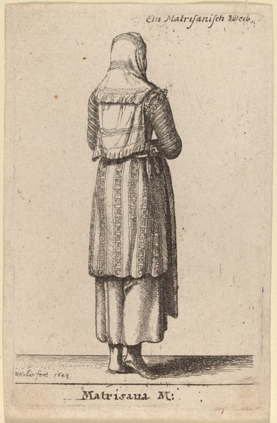 Matrisana M. tekijältä Wenceslaus Hollar