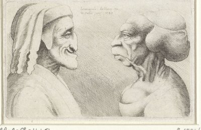 Caps caricaturescos deformats d