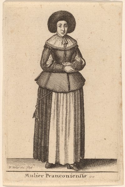 Frankenin nainen tekijältä Wenceslaus Hollar