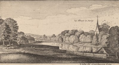 Alburyn lähellä, 1645. tekijältä Wenceslaus Hollar