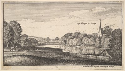 Alburyn lähellä, 1645. tekijältä Wenceslaus Hollar
