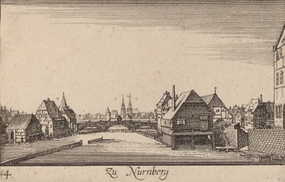 Nürnberg, 1635. tekijältä Wenceslaus Hollar