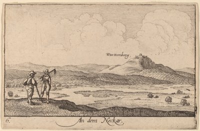 Neckarilla tekijältä Wenceslaus Hollar