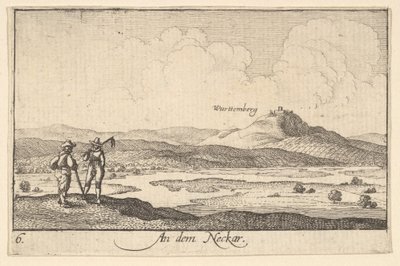 Neckarissa, 1635. tekijältä Wenceslaus Hollar