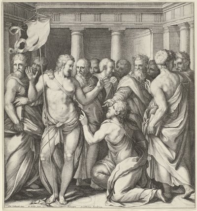 Tuomaan epäusko tekijältä Wenceslaus Hollar