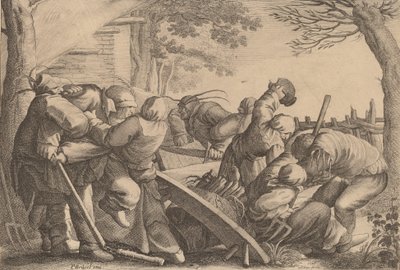 Baralla camperola, 1646. finlandès tekijältä Wenceslaus Hollar
