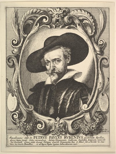 Peter Paul Rubens Peter Paul Rubenius, 1625-77 tekijältä Wenceslaus Hollar