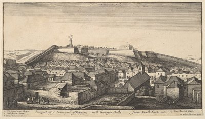 Tangerin sisäosan näkymät, n. 1670. tekijältä Wenceslaus Hollar