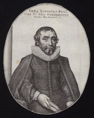 Pastori Alexander Henderson tekijältä Wenceslaus Hollar