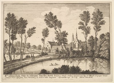 Rothendael Abbey, 1648. tekijältä Wenceslaus Hollar