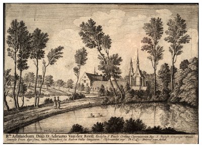 Rothendaelin luostari. Valtio 1 tekijältä Wenceslaus Hollar