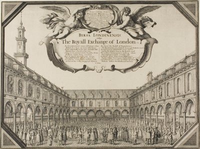 Kuninkaallinen vaihto tekijältä Wenceslaus Hollar
