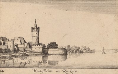 Rudesheim, 1635. tekijältä Wenceslaus Hollar