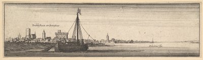 Rüdesheim, 1642-44. tekijältä Wenceslaus Hollar