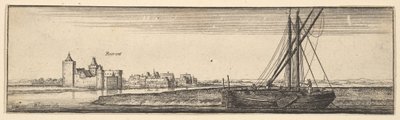 Ruhrort, 1642-44. tekijältä Wenceslaus Hollar