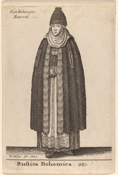 Boheemi maa tekijältä Wenceslaus Hollar