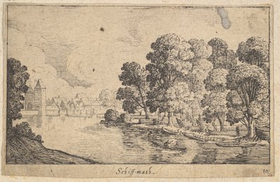 Schiff-math, 1625-77. tekijältä Wenceslaus Hollar