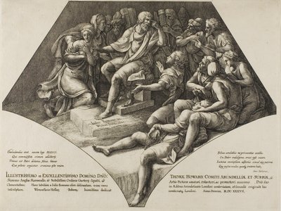 Seleucus ja hänen poikansa tekijältä Wenceslaus Hollar