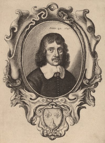 Omakuva, 1647. tekijältä Wenceslaus Hollar