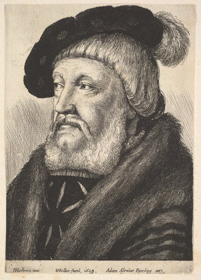 Sir William Butts, 1649. tekijältä Wenceslaus Hollar