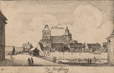 Strasbourg, 1635. tekijältä Wenceslaus Hollar