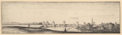 Strasbourg, 1642-44. tekijältä Wenceslaus Hollar