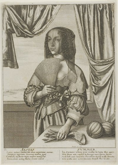 Kesä tekijältä Wenceslaus Hollar