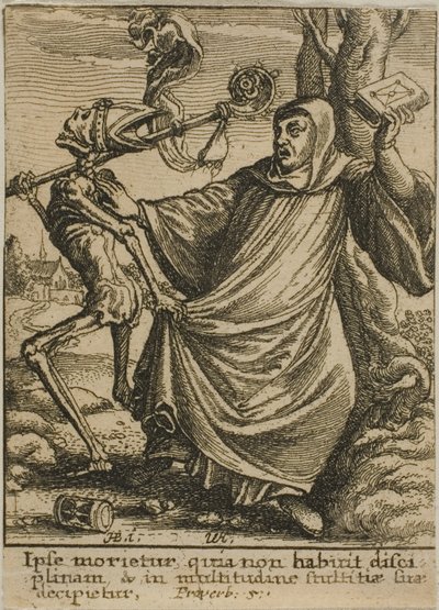 Abbott ja kuolema tekijältä Wenceslaus Hollar