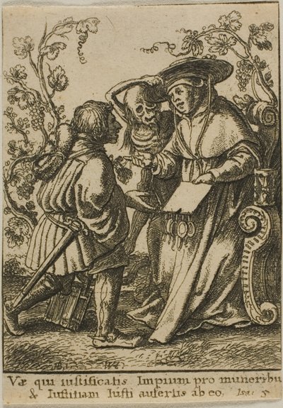 Kardinaali ja kuolema tekijältä Wenceslaus Hollar