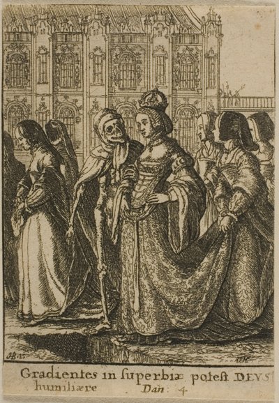 Keisarinna ja kuolema tekijältä Wenceslaus Hollar